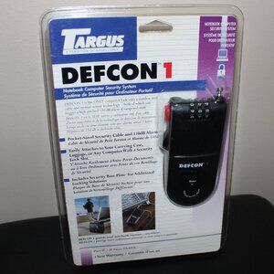 3/$55❤️new Targus DEFCON 1 Notebook Computer Security System Laptop Cable Lock